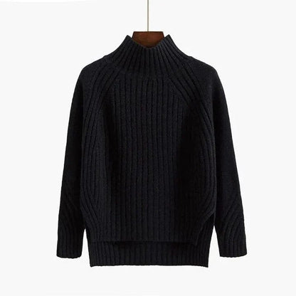 Winter Rollkragenpullover Klassisch Zeitlos