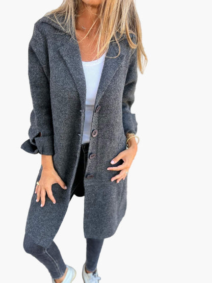 Damen Mantel Mode Oversized Stil