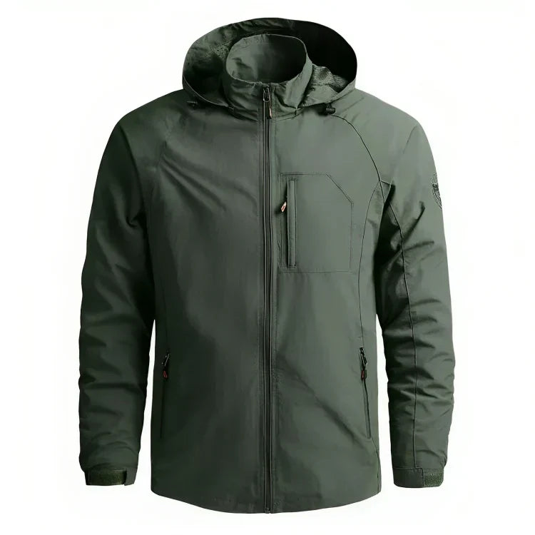 Herren Softshelljacke Wasserabweisend Kapuze