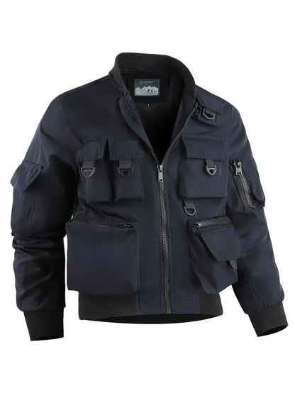Herren-Cargo-Jacke Vieltaschig Funktionell