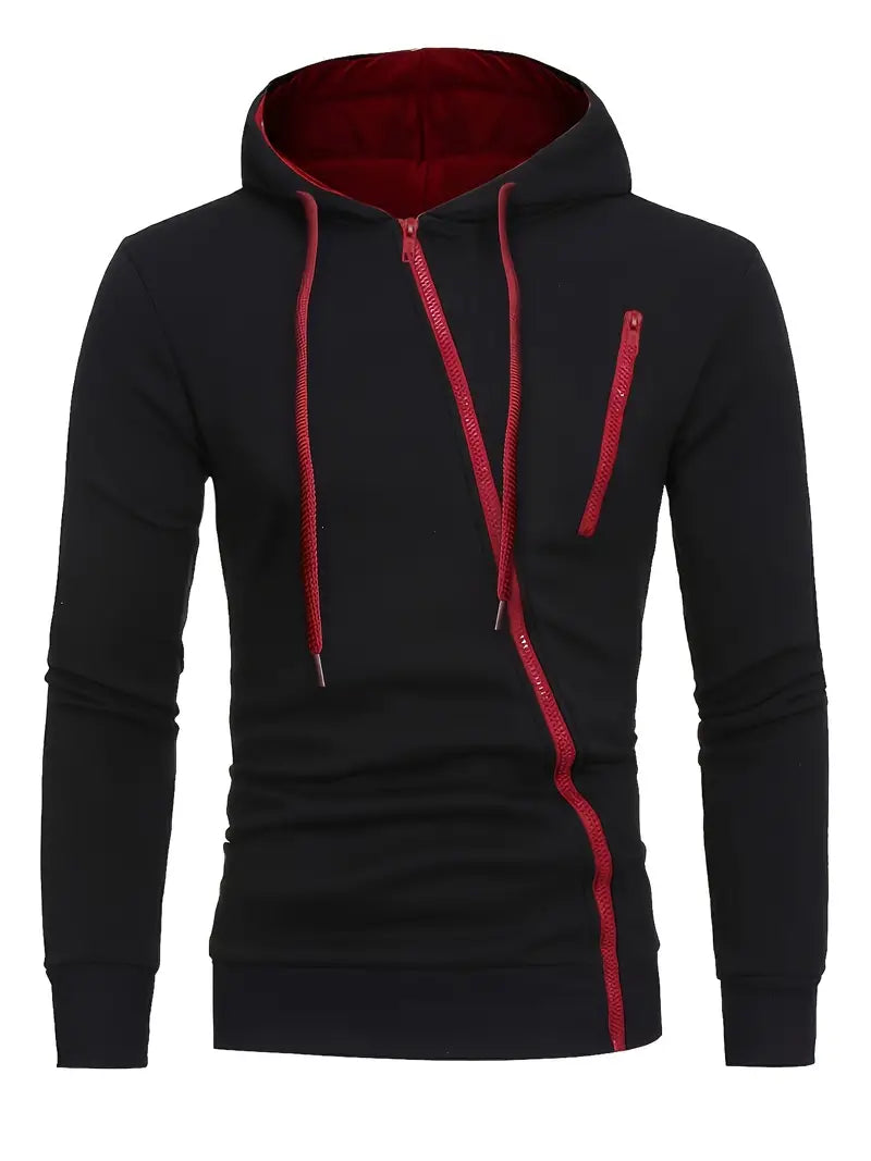Herren Langarm Hoodie Großes Design