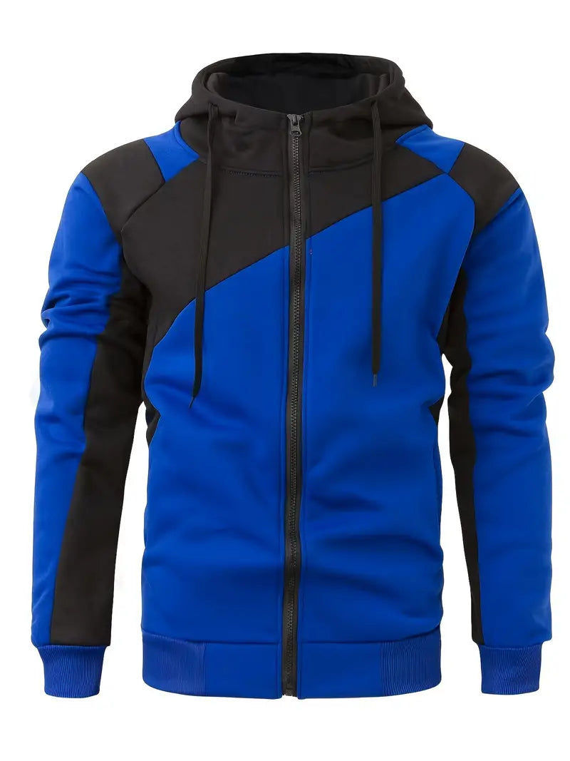 Casual Hoodie Farbenfroh Groß