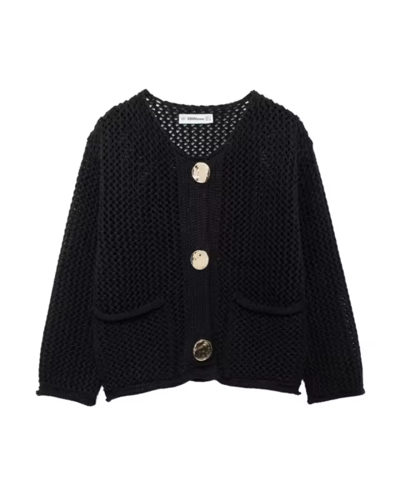 Weiches Burgunder Cardigan