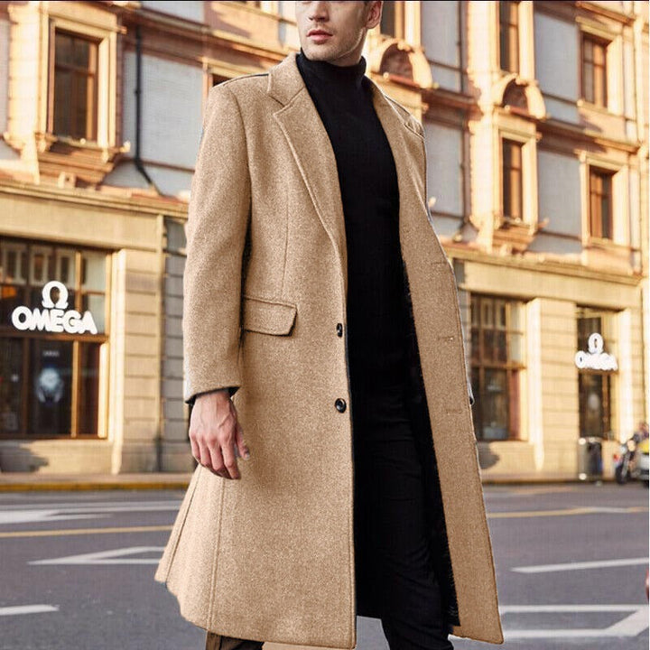 Herren Winterjacke Lang &amp; Warm