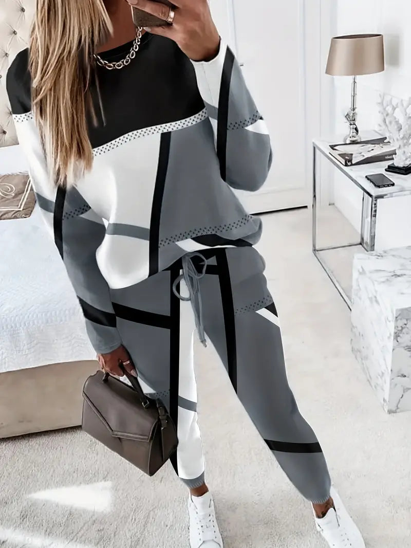Emily - Bequemes 2-Teil-Outfit - IdealeKleiden