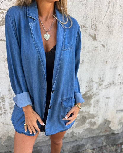 Stylische Blazerjacke Damen Modell