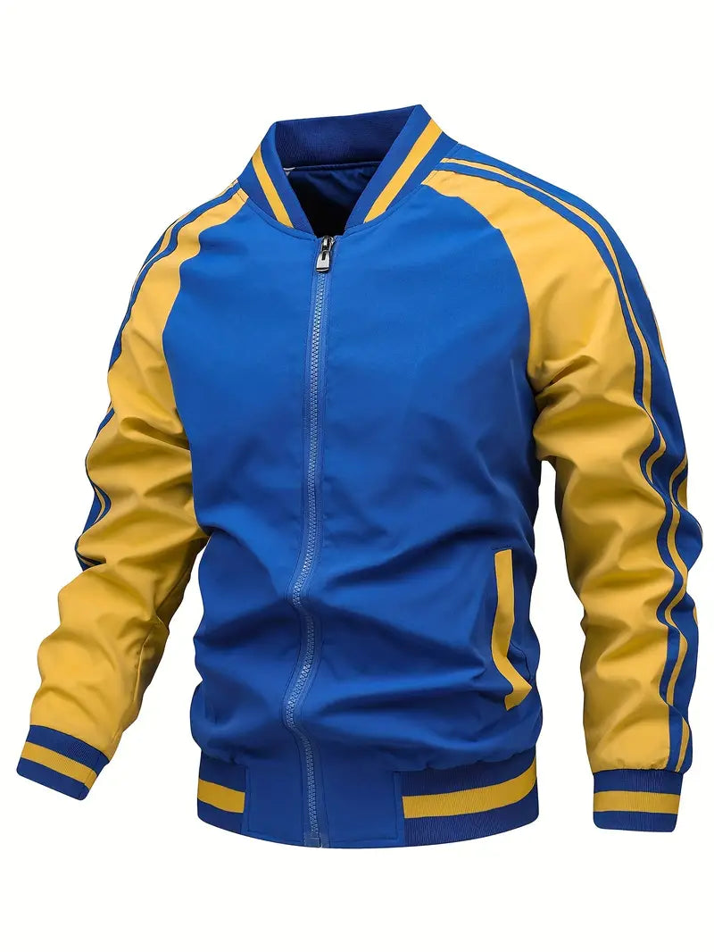 Männer Grafik-Jacke Farbenfroh Modern