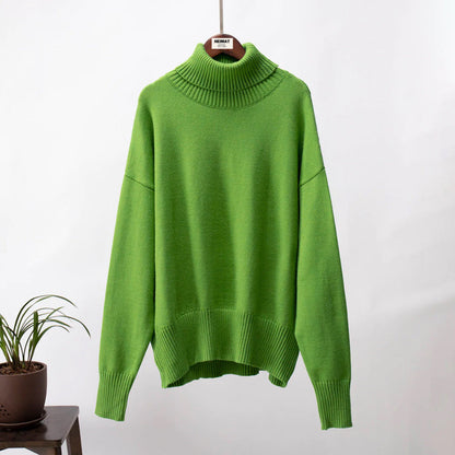 Bequemer Damen Pullover Locker Geschnitten