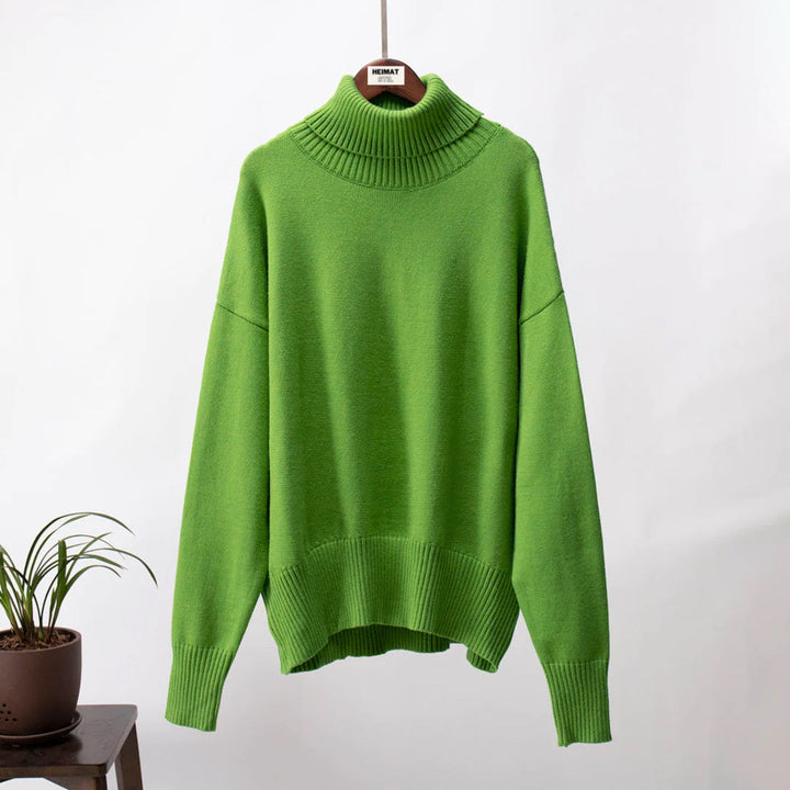 Bequemer Damen Pullover Locker Geschnitten