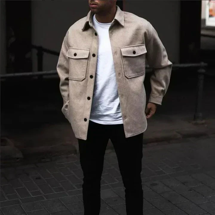 Herren Winterjacke Modern Designer Stil - IdealeKleiden