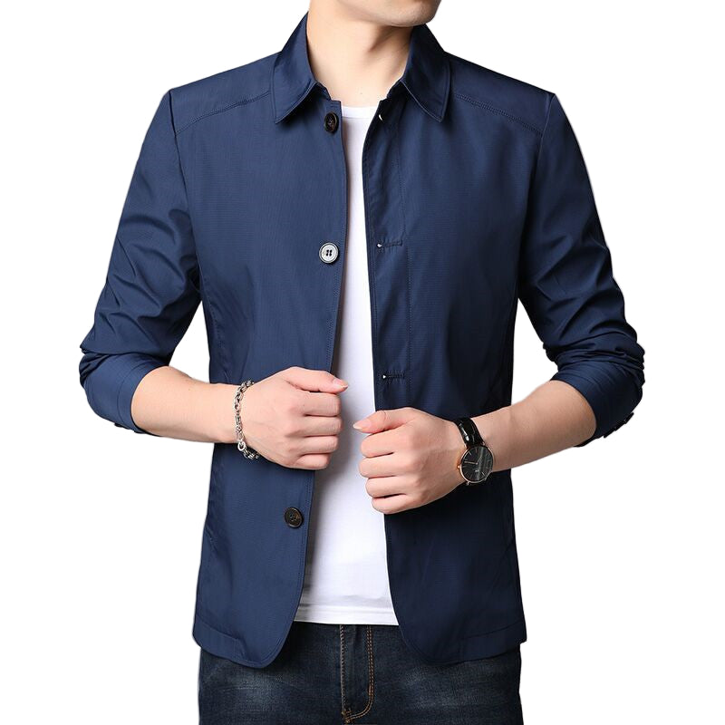 Stylische Herrenjacke Elegant Revers
