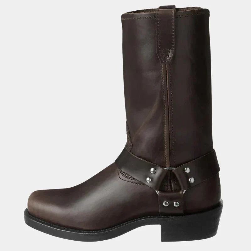 Ari - Robuste Cowboy-Stiefel Vintage-Style