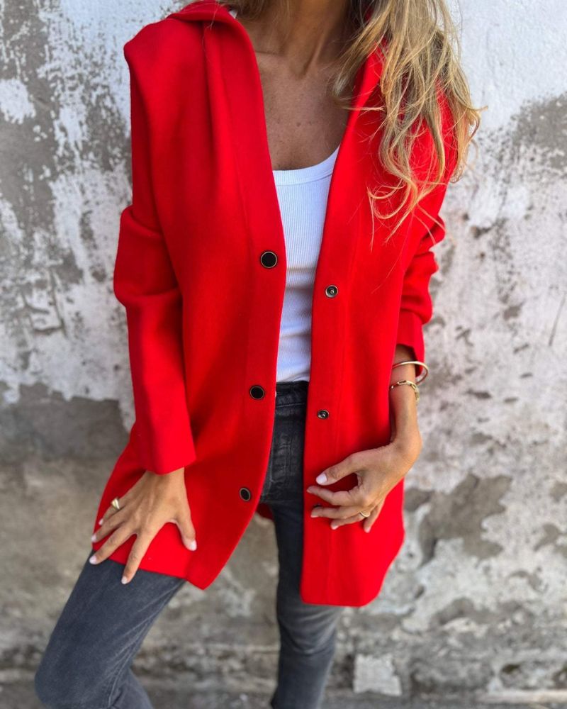 Bequeme Hoodiejacke Damen Casual