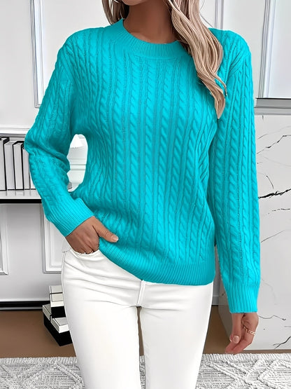Weicher Damen Strickpullover Gemütlich