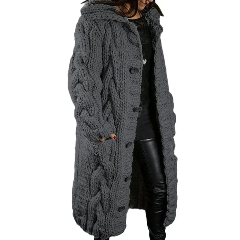 Modische Strickjacke Damen Warm