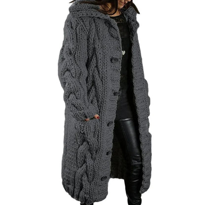 Modische Strickjacke Damen Warm