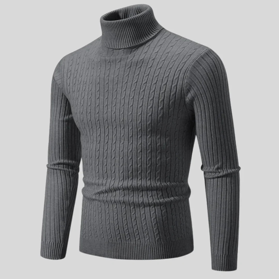 Stylischer Herren Rollkragenpullover Modern
