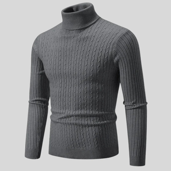 Stylischer Herren Rollkragenpullover Modern