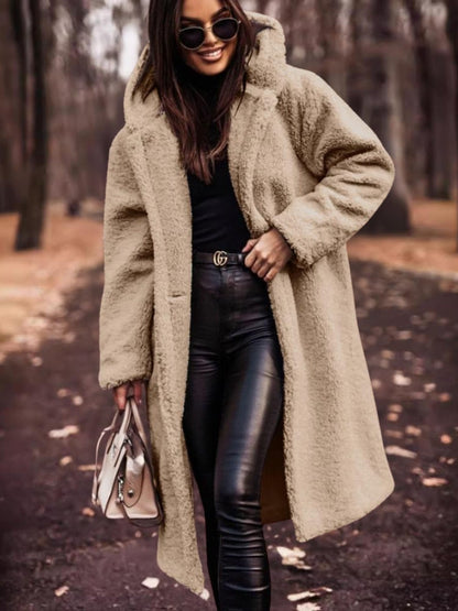 Damen Trenchcoat Elegant Mit Gürtel - IdealeKleiden