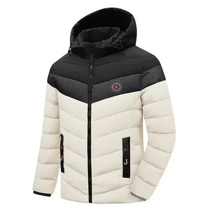 Kapuzenjacke Modern 3-Farben Verstellbar