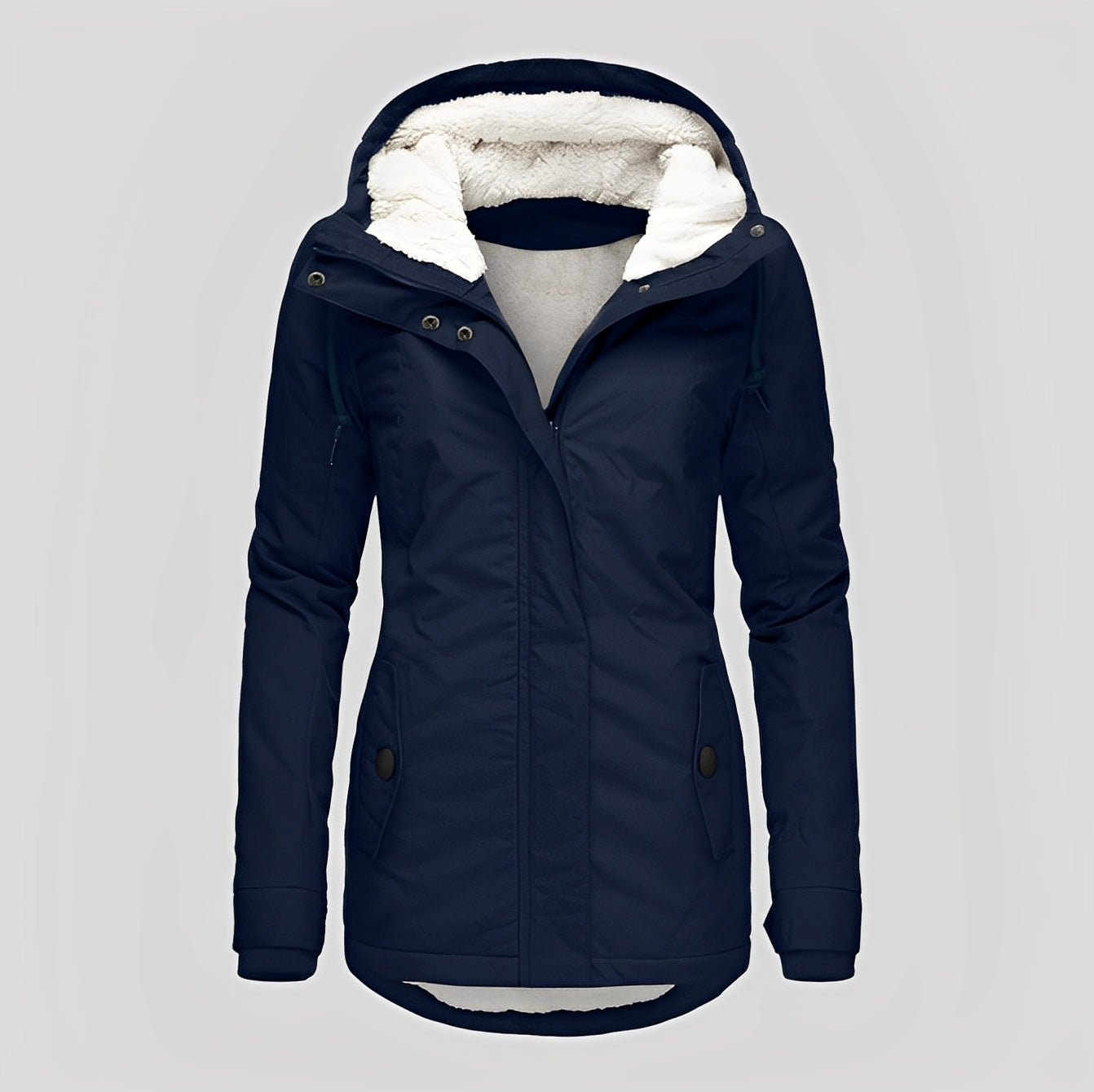 Weiche Damen Fleecejacke Sherpa Style