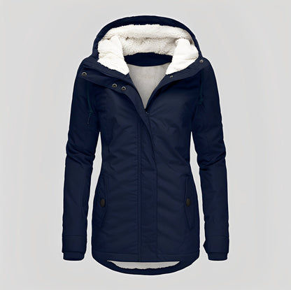 Weiche Damen Fleecejacke Sherpa Style