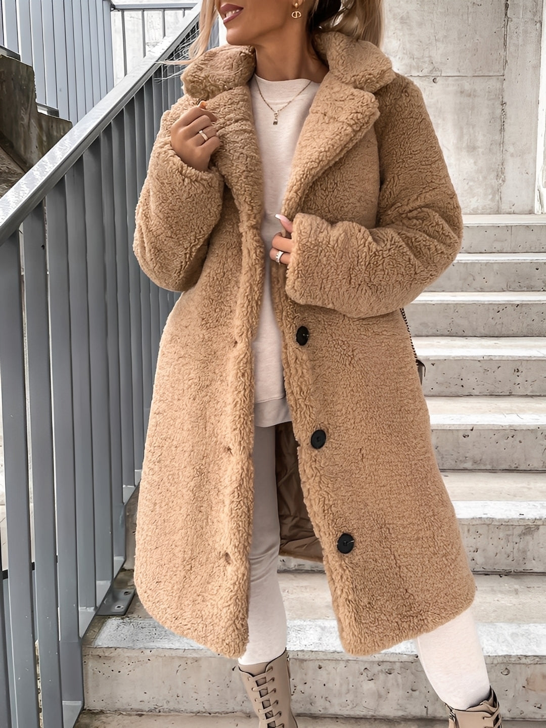Stylische Damen Fleecejacke Warm & Bequem