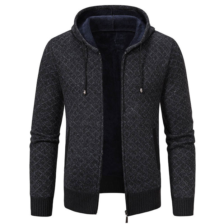 Stylish Herrenjacke Kapuze Slim Fit