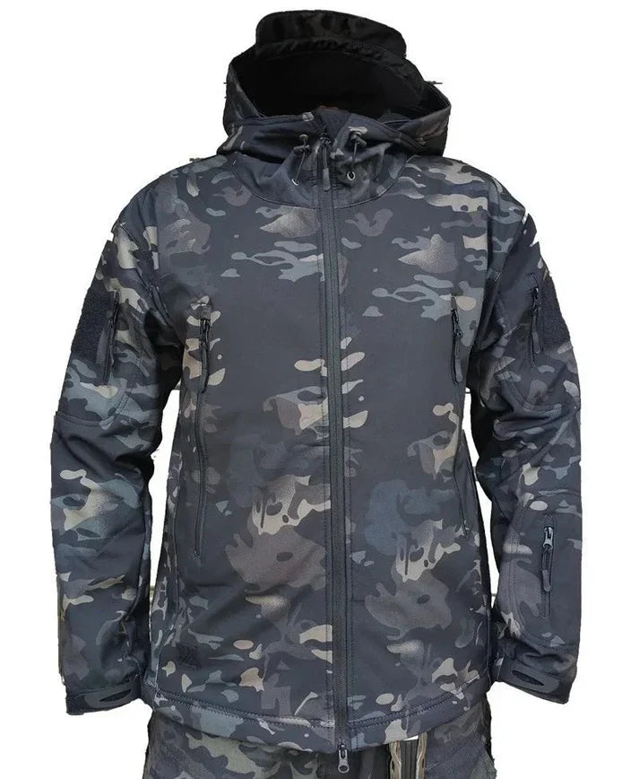 Warme Winterjacke Mit Kapuze Wasserdicht