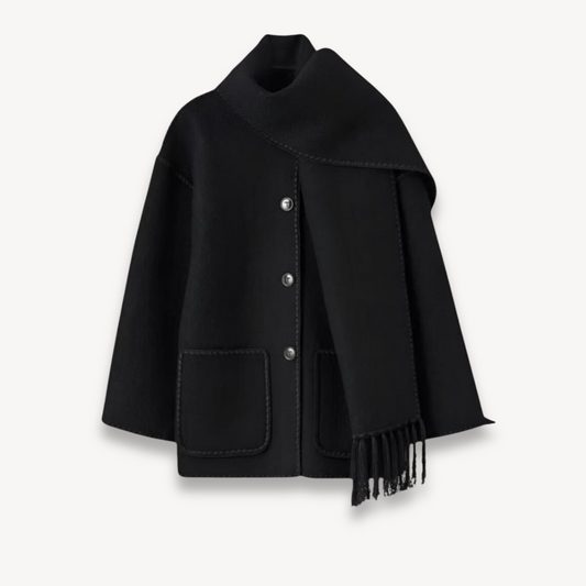 Damen Übergrößen Cape Mantel - IdealeKleiden