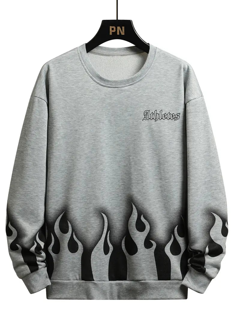Herren Pullover Tannenmuster Winter
