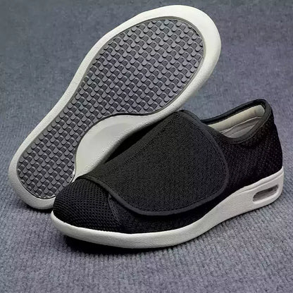 Bequeme Schuhe mit Klettverschluss für Senioren