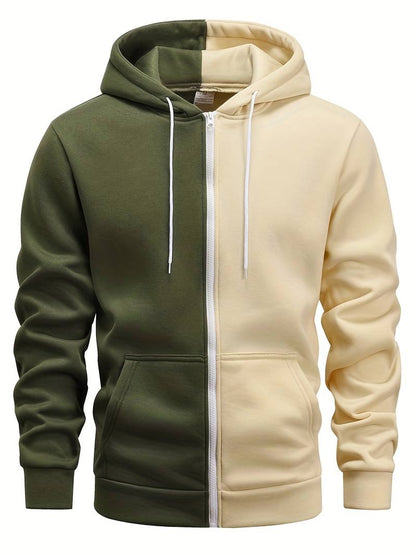 Herren Pullover Kapuze 50/50 Style