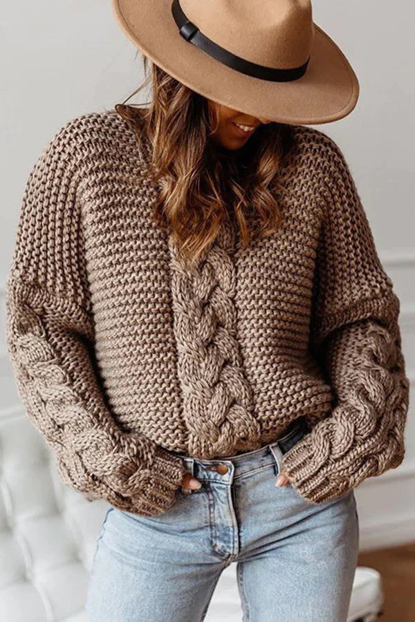Weiche Damenpullover Elegant Lang