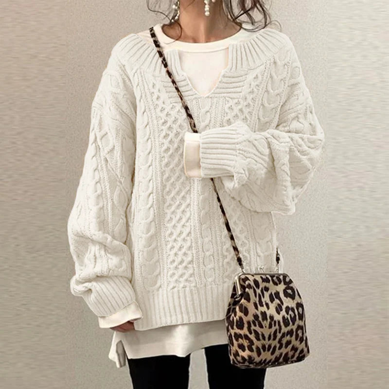 Bequeme Übergrößen Pullover
