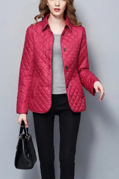 Slim Fit Herrenjacke Baumwolle Herbst Winter