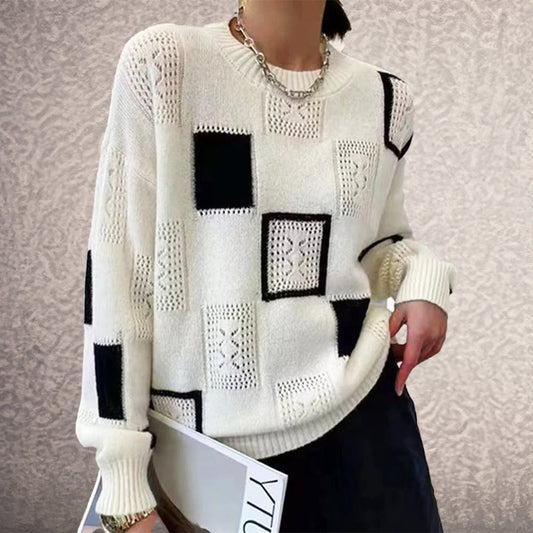 Schicke Strickpullover Damen Winter - IdealeKleiden