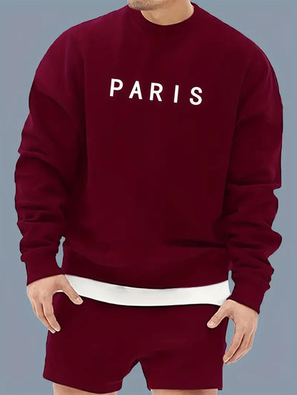 Stylisher Herren Pullover Paris Chic