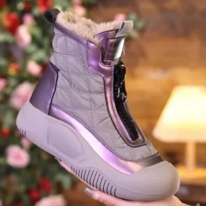 Wasserdichte Winterstiefel Retro-Design