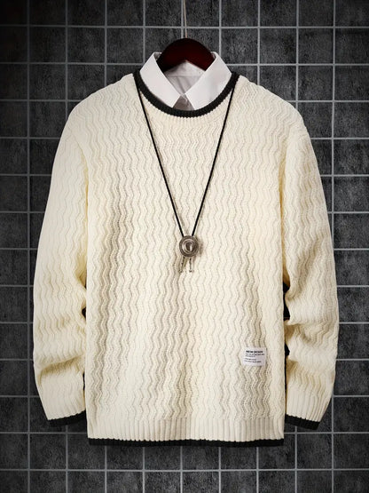 Lässiger Herren Pullover Relaxed Fit