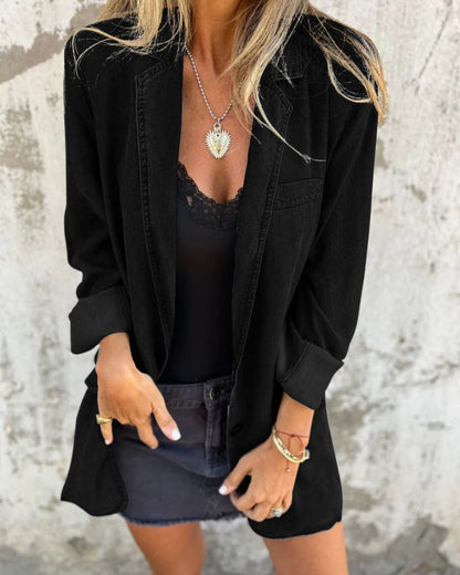 Stylische Blazerjacke Damen Modell