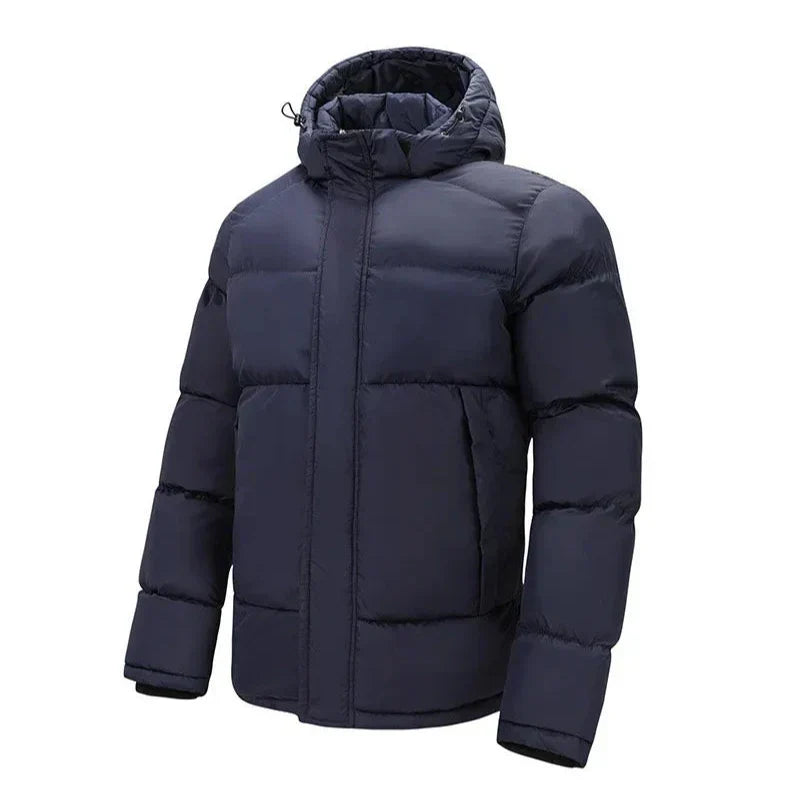 Herren Steppmantel Baumwolle Warm