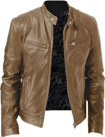 Lederjacke Herren Elegant Style