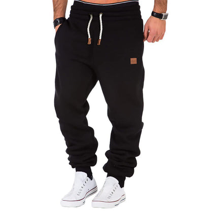 Bequeme Herren Jogginghose Weich Fleece Elastisch