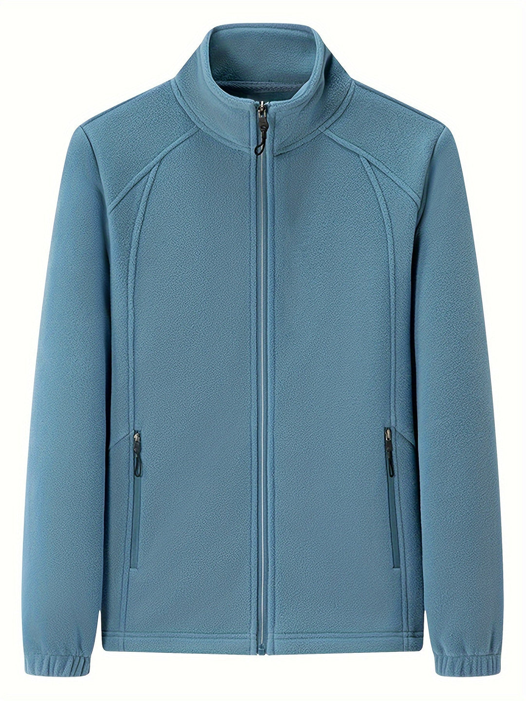 Damen Fleecejacke Warm Stehkragen Langärmlig