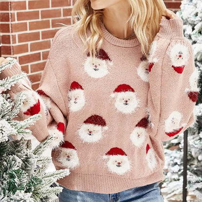 Weihnachtspullover Rentier Motiv Festlich