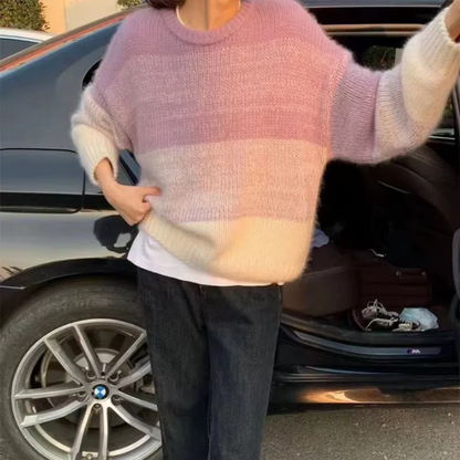Herbst Pullover Weich Flauschig Gemütlich