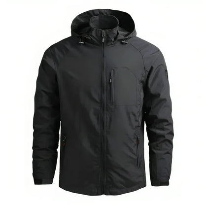 Herren Softshelljacke Wasserabweisend Kapuze