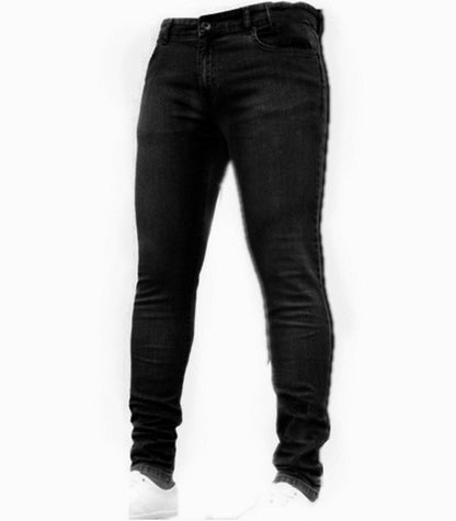 Herren Slimfit Jeans Modern Stilige Nähte