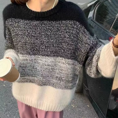 Herbst Pullover Weich Flauschig Gemütlich
